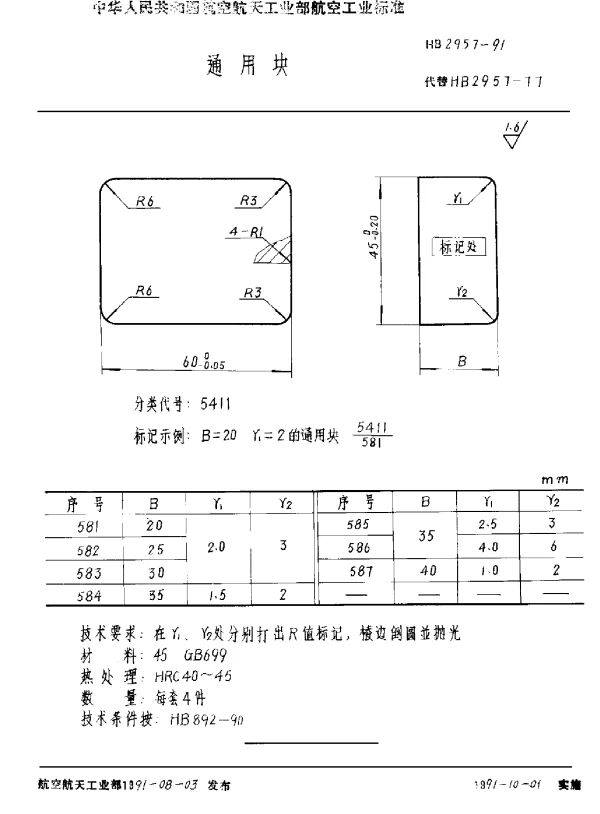 HB 2957-1991 通用块