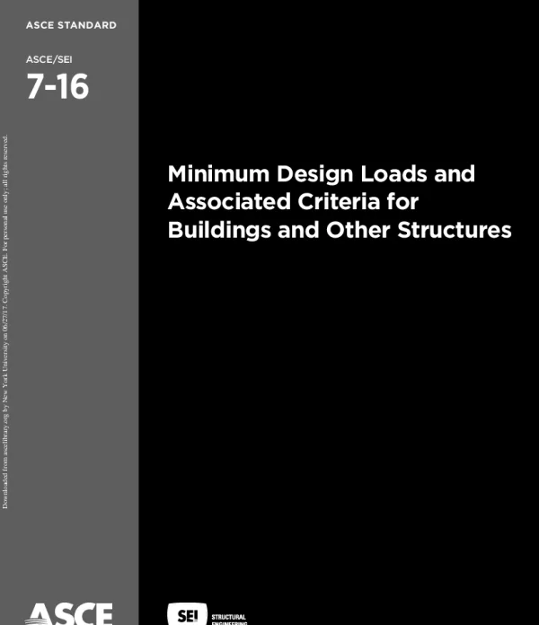 ASCE 7-16 Minimum Design Loads and Associated Criteria for Buildings and Other Structures 英文版
