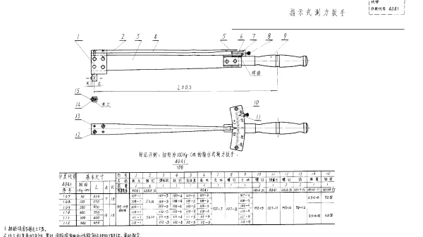 HB 3066-1977 指示式测力扳手