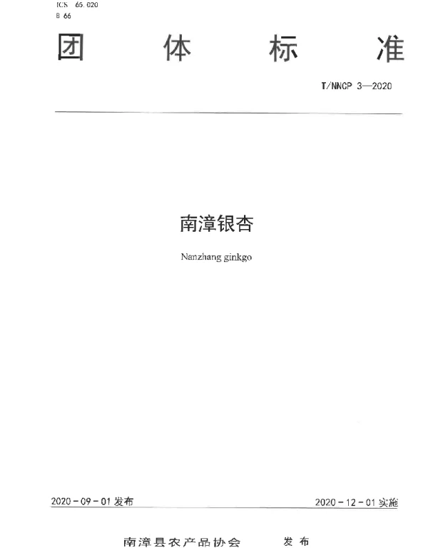 TNZFARMPRODUCE 3-2020 南漳银杏