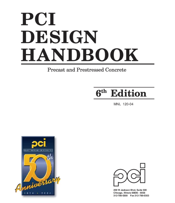 PCI Design Handbook Precast and Prestressed Concrete 6th_Edition