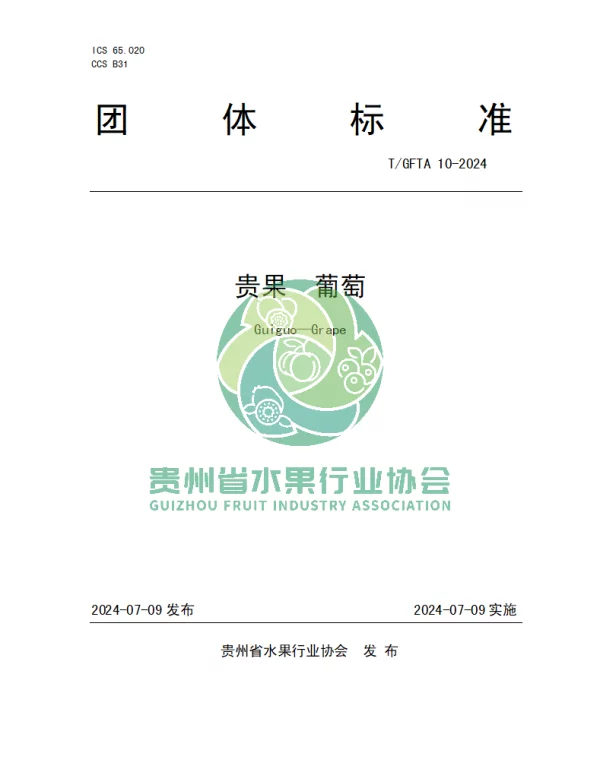 TGFTA 10-2024 贵果  葡萄