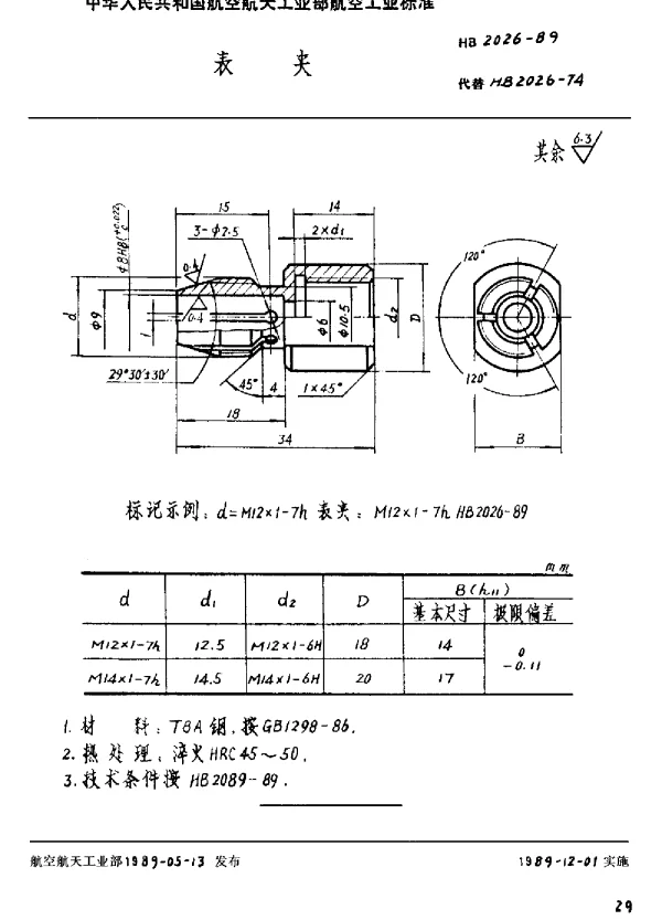 HB 2026-1989 表夹