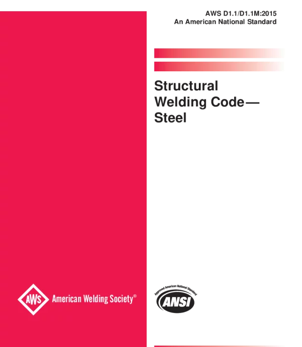 AWS D1.1D1.1M-2015 Structural Welding Code Steel 美国焊接规范