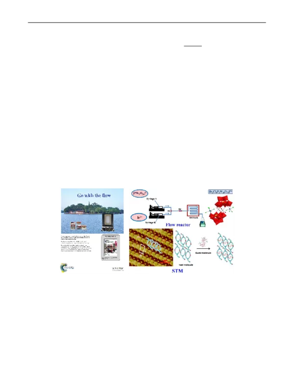 连续流动化学方法高效制备配位聚合物及多酸簇合物