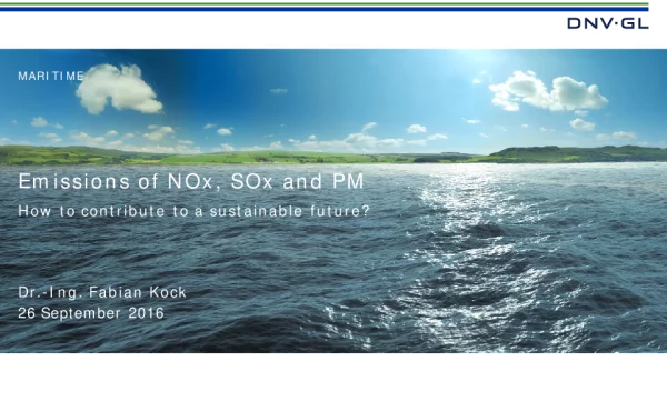 EmissionsofNOxSOxandPMHowtocontributetoasustainablefuture
