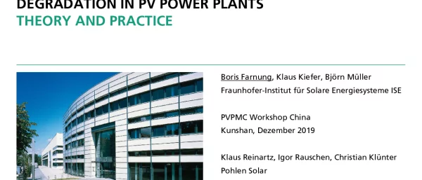 DEGRADATIONINPVPOWERPLANTSTHEORYANDPRACTICE