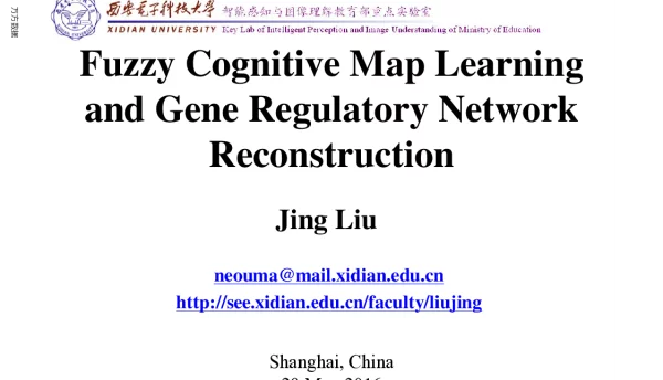 FuzzyCognitiveMapLearningandGeneRegulatoryNetworkReconstruction