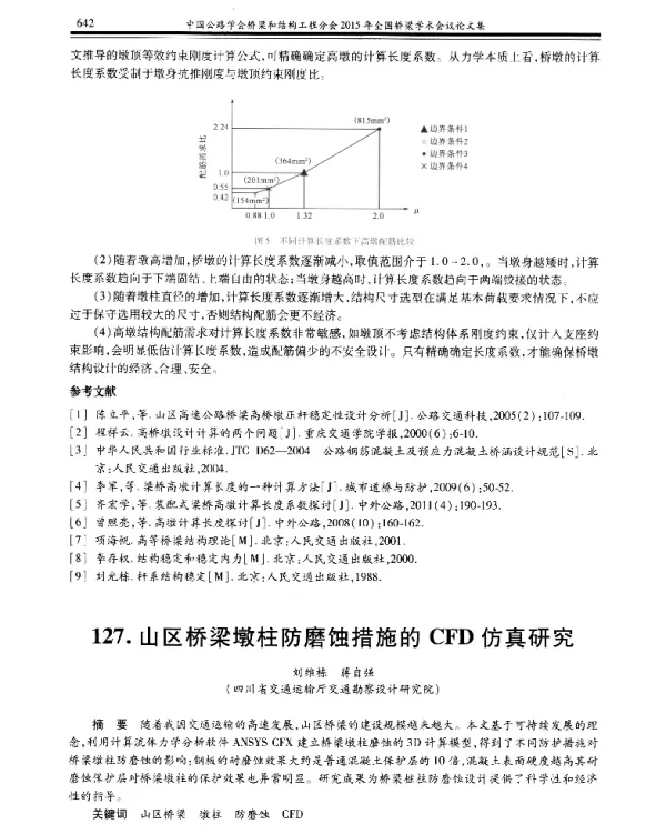 山区桥梁墩柱防磨蚀措施的CFD仿真研究
