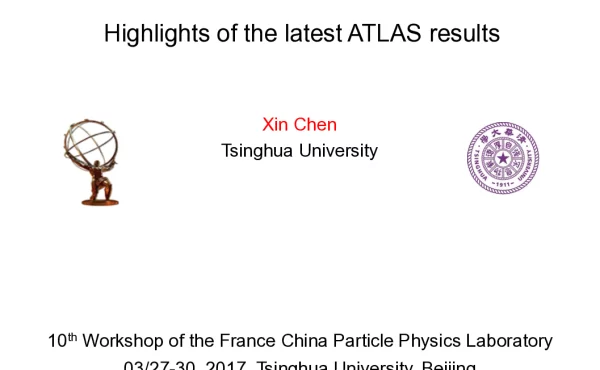 HighlightsofthelatestATLASresults