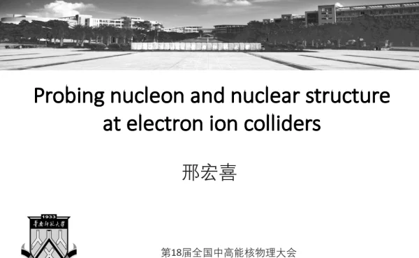 Probingnucleonandnuclearstructureatelectronioncolliders