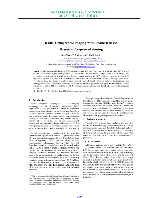 RadioTomographicImagingwithFeedback-basedBayesianCompressedSensing