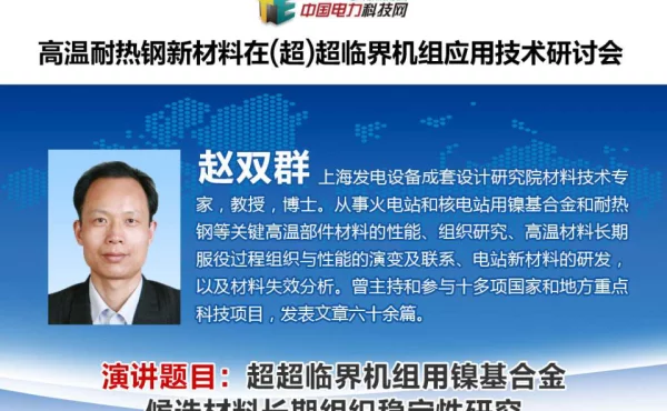 超超临界机组用镍基合金候选材料长期组织稳定性研究