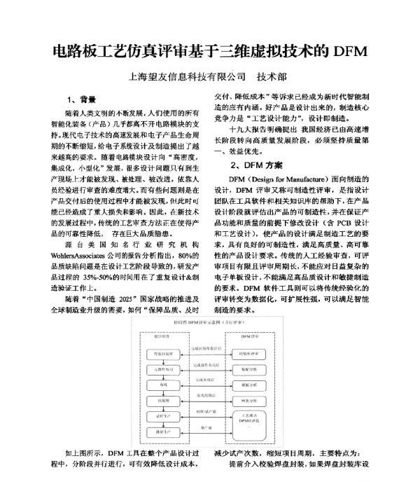 电路板工艺仿真评审基于三维虚拟技术的DFM