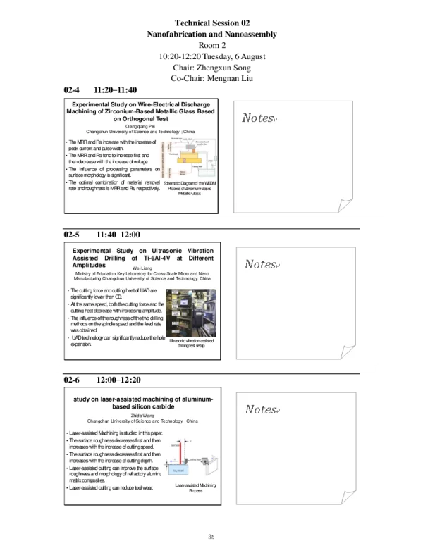 ExperimentalStudyonWire-ElectricalDischargeMachiningofZirconium-BasedMetallicGlassBasedonOrthogonalTest