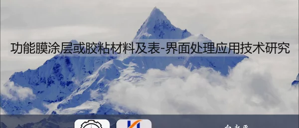 功能膜涂层或胶粘材料及表-界面处理应用技术研究