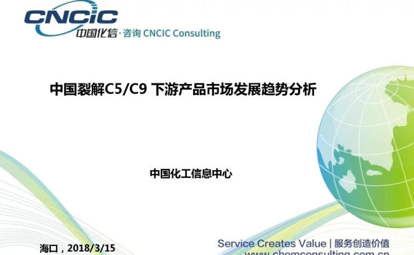 中国裂解C5C9下游产品市场发展趋势分析