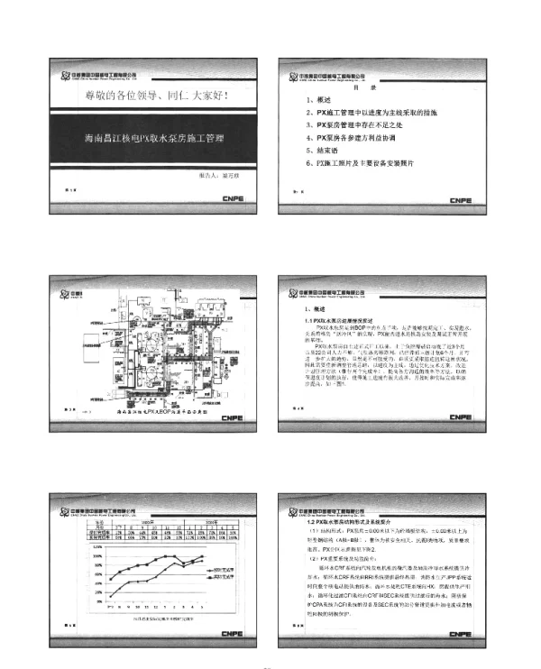 海南昌江核电PX取水泵房施工管理