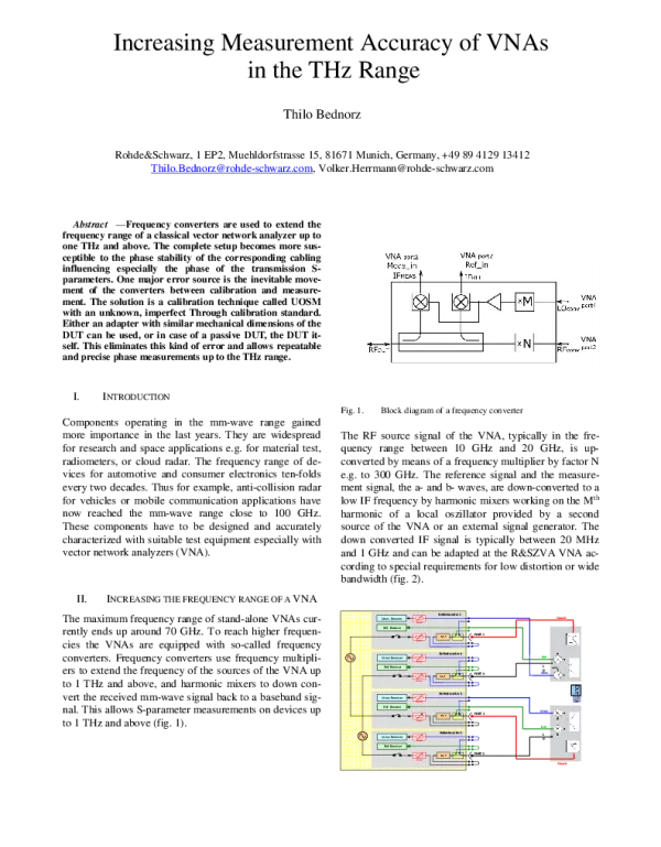 IncreasingMeasurementAccuracyofVNAsintheTHzRange