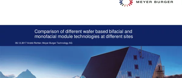 Comparisonofdifferentwaferbasedbifacialandmonofacialmoduletechnologiesatdifferentsites