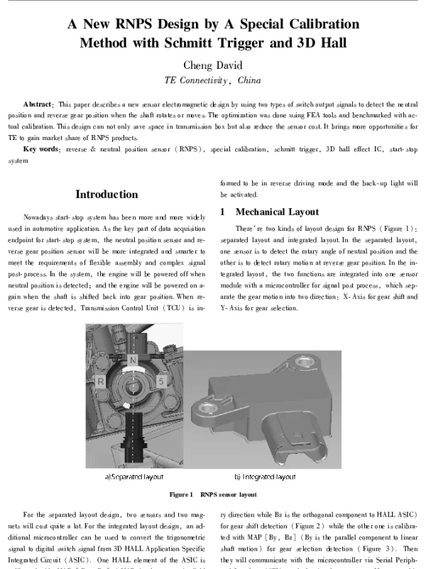 ANewRNPSDesignbyASpecialCalibrationMethodwithSchmittTriggerand3DHall