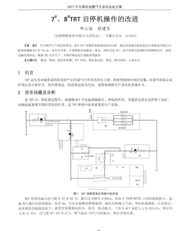7、8TRT启停机操作的改进