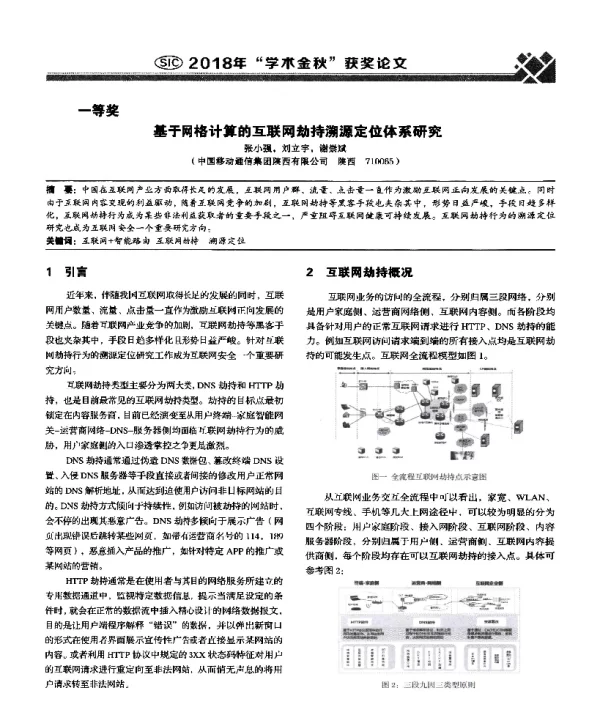 基于网格计算的互联网劫持溯源定位体系研究