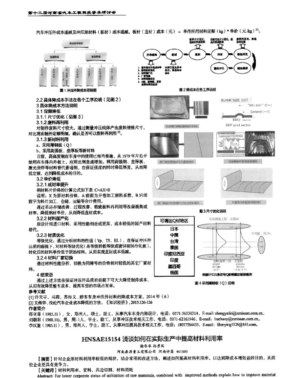浅谈如何在实际生产中提高材料利用率