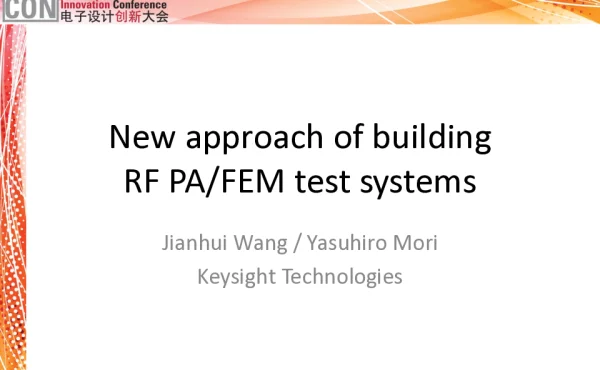 NewapproachofbuildingRFPAFEMtestsystems