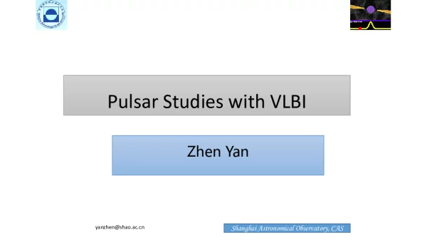 PulsarStudieswithVLBI