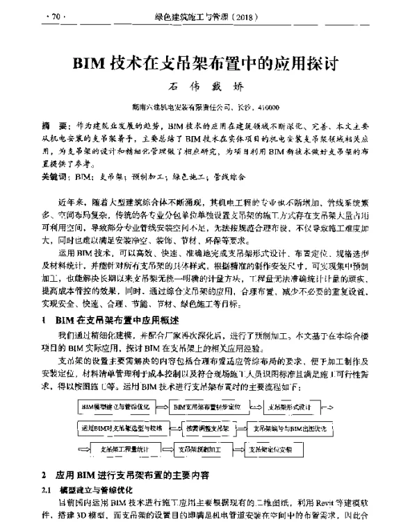 BIM技术在支吊架布置中的应用探讨