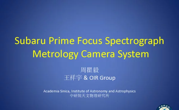 SubaruPrimeFocusSpectrographMetrologyCameraSystem