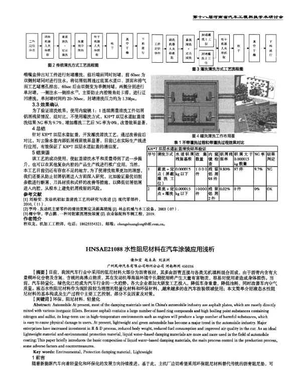 水性阻尼材料在汽车涂装应用浅析