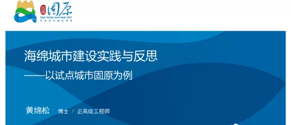 海绵城市建设实践与反思--以试点城市固原为例