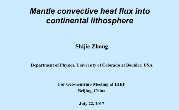 Mantleconvectiveheatfluxintocontinentallithosphere