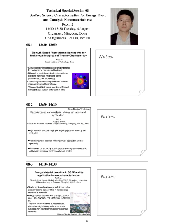 Peptidebasednanomaterialcharacterizationandapplication