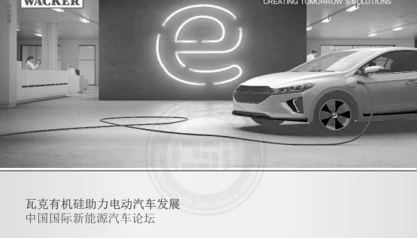 瓦克有机硅助力电动汽车发展中国国际新能源汽车论坛