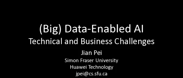(Big)Data-EnabledAITechnicalandBusinessChallenges