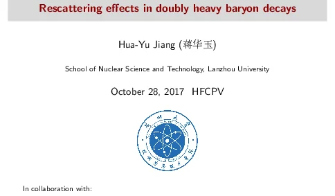 Rescatteringeffectsindoublyheavybaryondecays