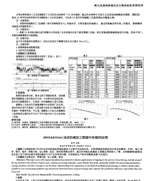 浅谈机械加工领域中丝锥的应用