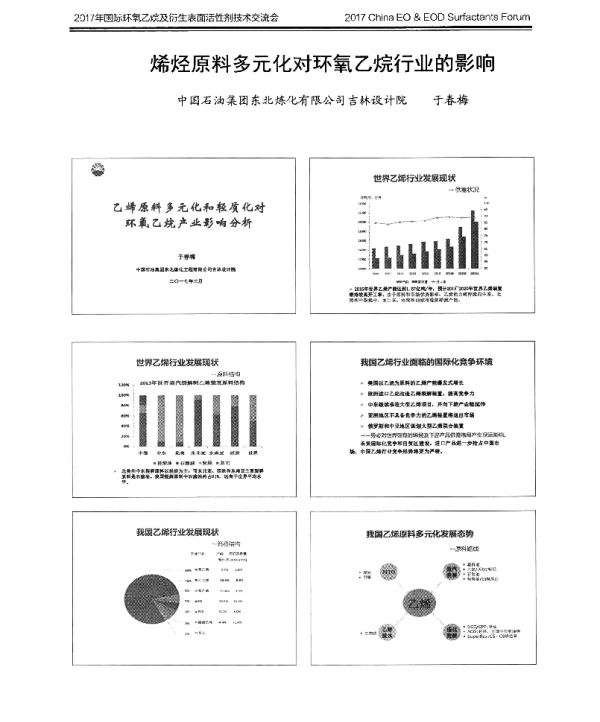 烯烃原料多元化对环氧乙烷行业的影响