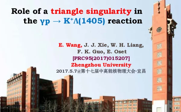 Roleofatrianglesingularityintheγp→K+Λ(1405)reaction