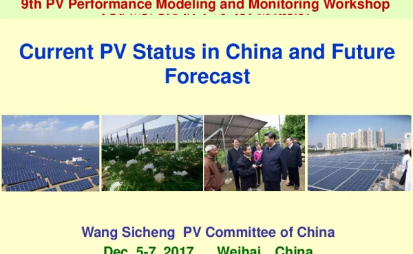 CurrentPVStatusinChinaandFutureForecast