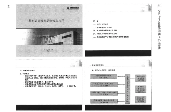 装配式建筑部品制造与应用