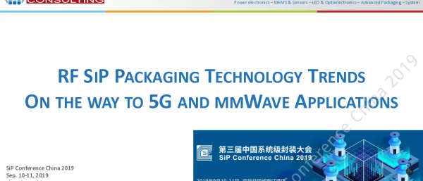 RFSIPPACKAGINGTECHNOLOGYTRENDSONTHEWAY5GANDMMWAVEAVEAPPLICATIONS