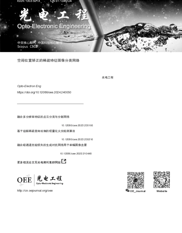 空间位置矫正的稀疏特征图像分类网络