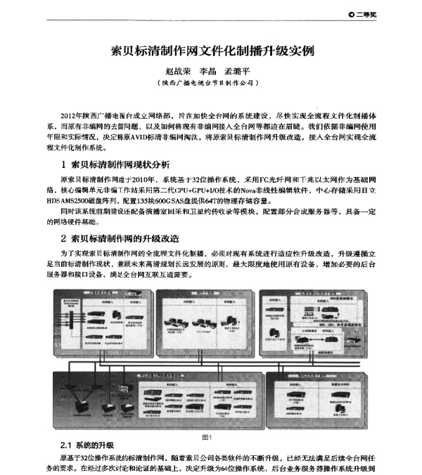 索贝标清制作网文件化制播升级实例