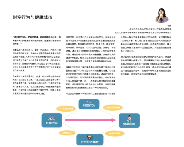 时空行为与健康城市
