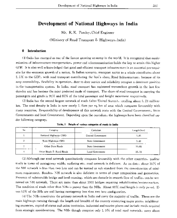 DevelopmentofNationalHighwaysinIndia