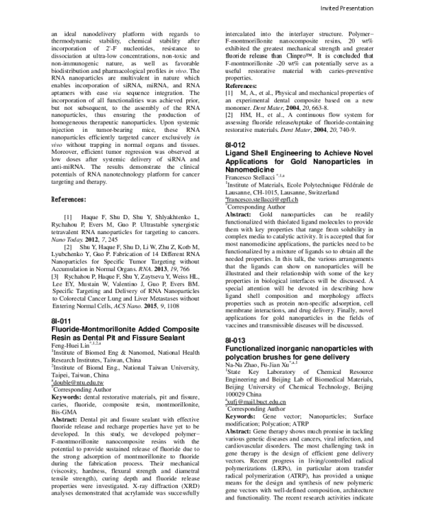 Fluoride-MontmorilloniteAddedCompositeResinasDentalPitandFissureSealant